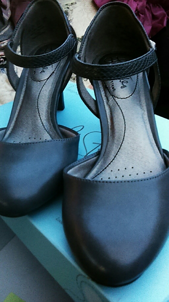 SOLD Life Stride Ankle Strap Heels 6.5